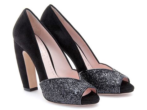 solde escarpins ouverts devant miu miu